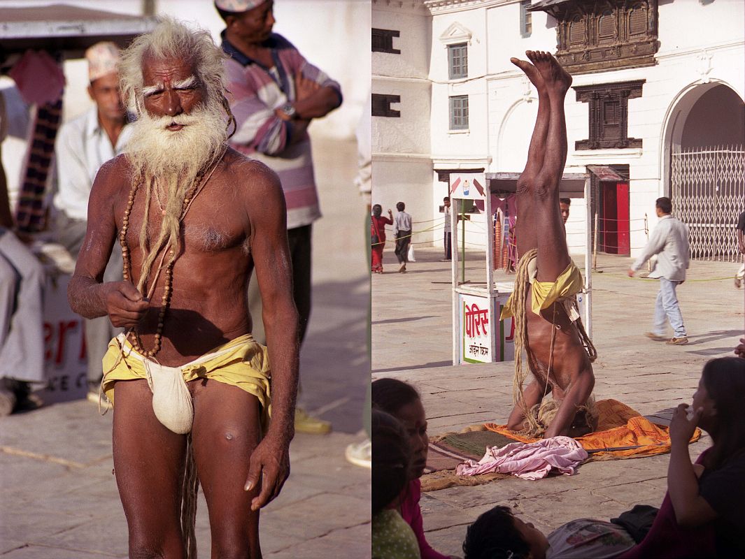 Kathmandu Durbar Square 02 05 Hindu Sadhu Yoga 